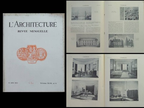 Architecture 1933 salons - l'architecture,