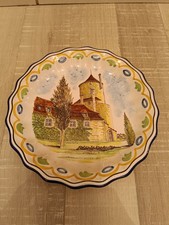 Assiette Deco Faience Montagnon Décors Château