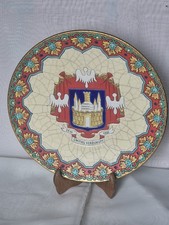 Longwy, Rare grand plat en