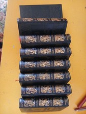 Collections Complète Shakespeare livres anciens de collection reliés cuir 8 Tome