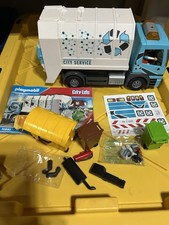 playmobil recycling truck