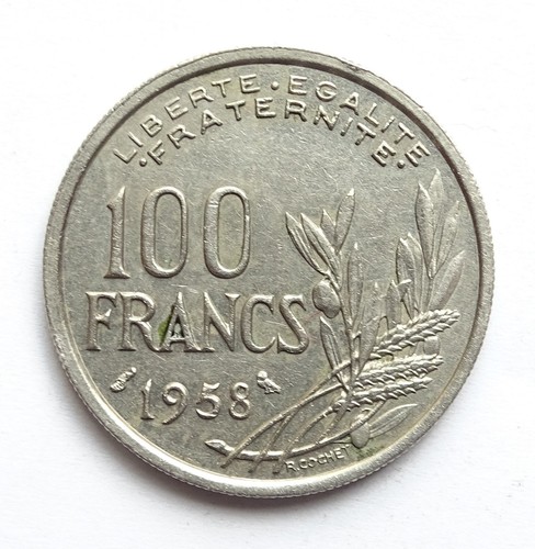 100 francs 1958 - francs,