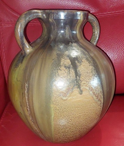 Gros vase gres flamme - gres, art