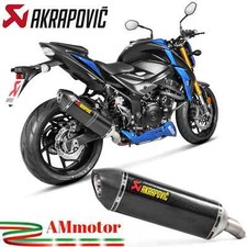Akrapovic Suzuki Gsx-S 750 2017 Pot D' Echappement Moto Silencieux Carbone