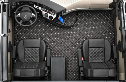 Tapis sol noir en - noir,