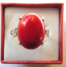 Bague en Corail naturel-