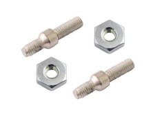 2x boulons d'épée (col large) + 2x écrou adapté pour Stihl MS 460-RZ Magnum Tron
