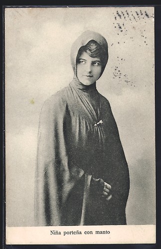 Carte postale nina portena con - postale,
