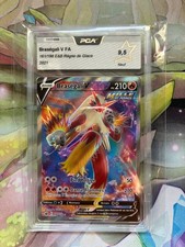 Carte Pokémon Braségali V FA 161/198 de Règne de Glace PCA 9.5