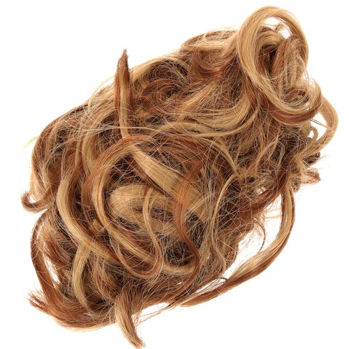 Postiche chignon bouclé pince - chignon,