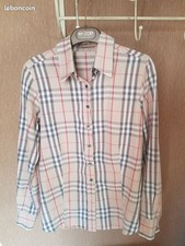 Chemise en coton T L Burberry