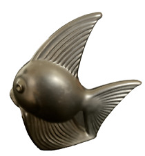 poisson en céramique  art déco vintage décoration déco  France céramiste design