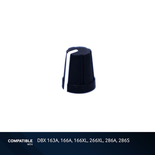 Dbx black knob with - dbx,