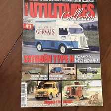 Utilitaires collector N°1 2010 Citroën type H 2CV AZU R4 F4 VW combi Westfalia