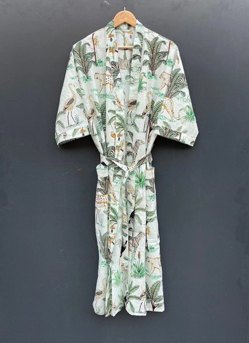 Robe imprimée animal indien