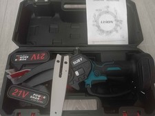 [NEUVE]🌳 Tronçonneuse sans fil 21V – Avec 2 batteries