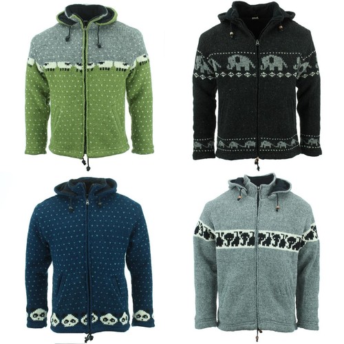 Gilet laine tricoté à - en,
