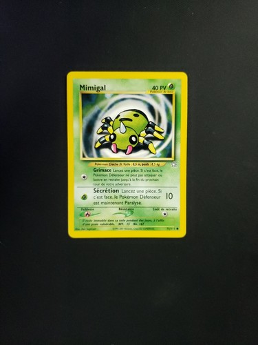 Carte pokemon mimigal - 🇫🇷,