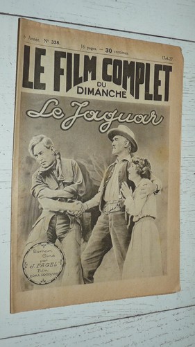 Cinema film complet - complet, 1927