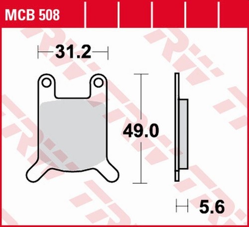 Trw lucas brake pads - lucas,