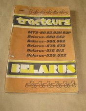 88 pages Livret d'entretien Guide de service Tracteur BELARUS  MT3 + Série 500