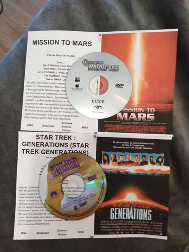 Dvd originaux mission to - originaux,