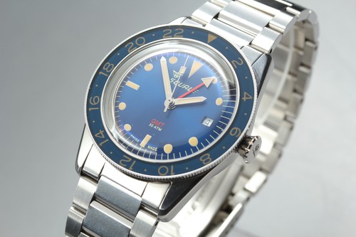 Avec boîte montre homme - [,