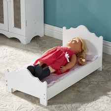 Berceau de jeu pour enfants, lit de poupée princesse, jouet éducatif robuste