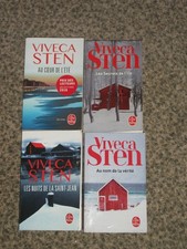 lot de 4 livres Viveca STEN -