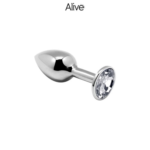 Plug anal métal - , bijou