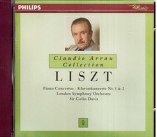 Liszt : Concerti n° 1 & 2 / Claudio Arrau, Colin Davis, London Symphony - CD