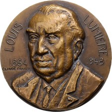 France, Médaille, Compagnie Maritimes des Chargeurs Réunis "Louis Lumière"