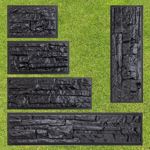 Pcs abs flagstone cement - pcs,
