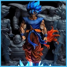 Figurine Dragon Ball Z Son Goku Super Saiyan Blue – Statue Lumineuse 33cm