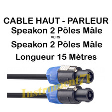 1 Câble Haut Parleur Speakon