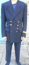 uniforme marin militaire mer capitaine collection ancien militaria belle tenue