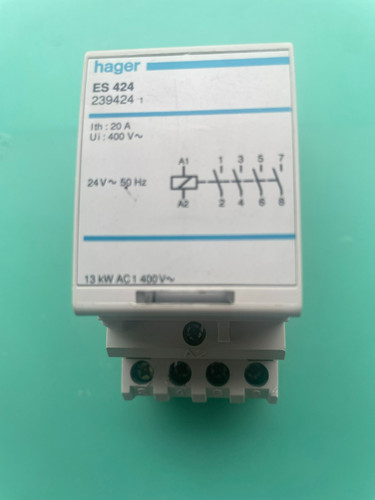 Hager contacteur 20a 400v - contacteur,