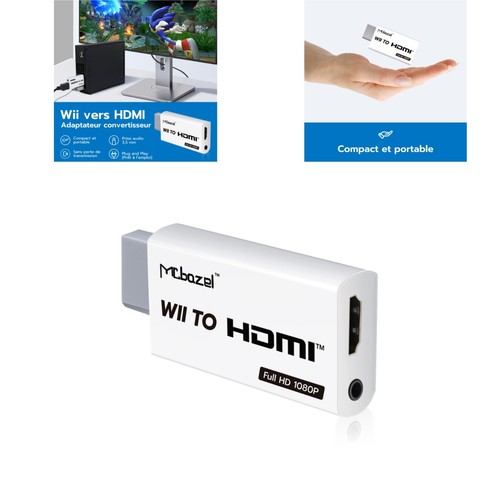 Adaptateur wii hdmi - wii,