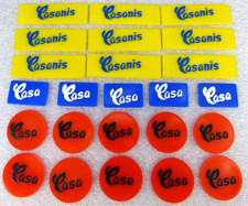 24 Jetons de jeu - PASTIS CASANIS - Plastique -
