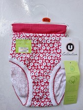 LOT DE 2 CULOTTES FILLE AGE 4-5 ANS MARQUE U COLLECTION EN COTON BIOLOGIQUE