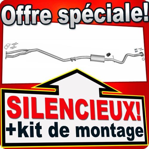 Silencieux intermédiaire pour - silencieux,