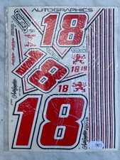 AUTOGRAPHICS  autocollant voiture RC 1/10 Déco NASCAR  (Tamiya/Kyosho/Traxxas)