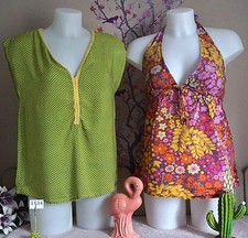 Lot vêtements occasion femme : Haut " Jad ", Haut - T : 40 / 42 *