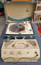 Tourne Disque + Ampli + Haut Parleur Anciens La Voix De Son Maitre