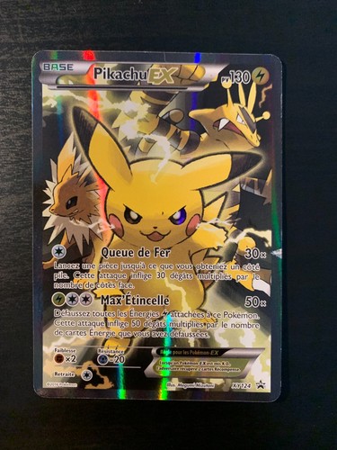 Carte pokémon pikachu - pokémon, ex