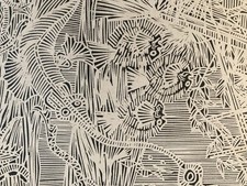 Belle Grande Lino Gravure