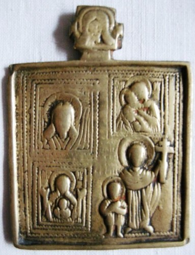 Ancien pendentif religieux - ancien,