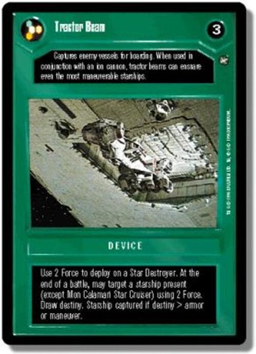 Tractor beam star wars ccg - beam,