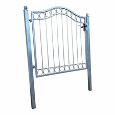 Portail De Jardin Tor En Métal Fer Anello-GT100/120S Résistant Au Feu P.-Set