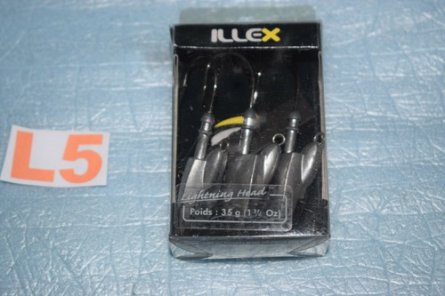 Têtes plombées illex - 3,